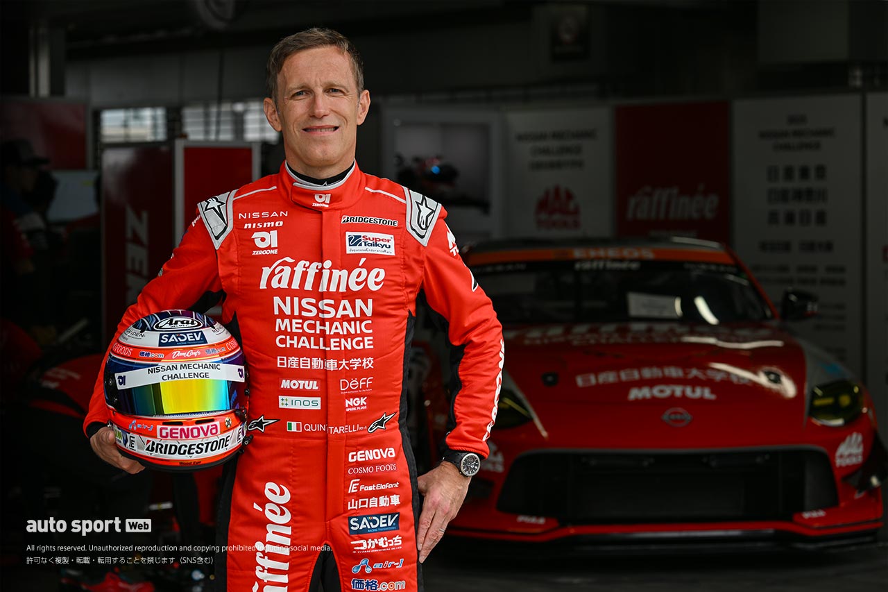 ロニー・クインタレッリがフランスのレーシングミッションメーカー・サデフのオフィシャルアドバイザーに就任