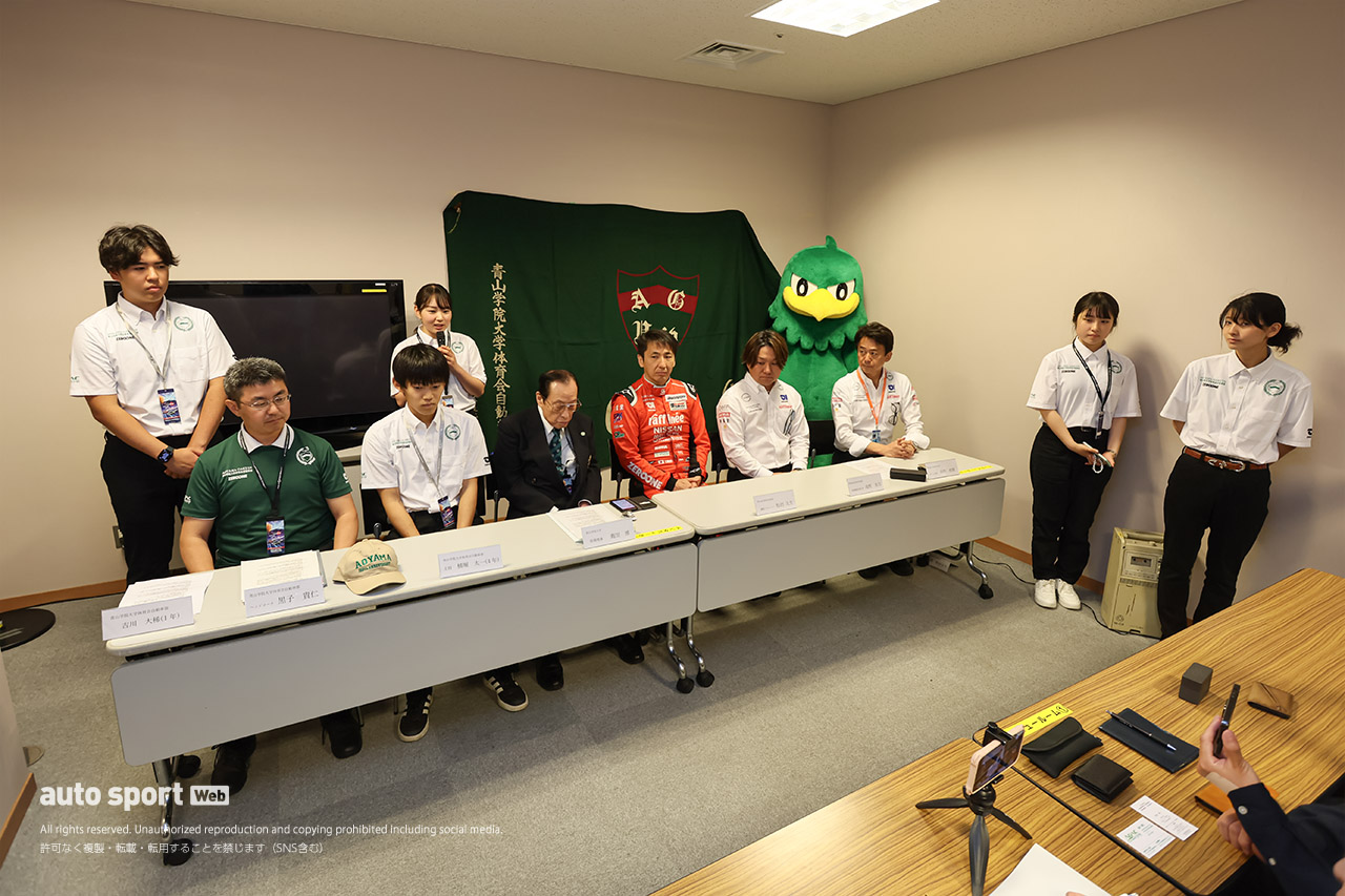 青山学院大学自動車部、TEAM ZEROONEとの富士24時間参戦計画に進展。学生主体でのもてぎJoy耐完走を報告