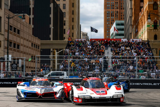 ついにポルシェの連勝ストップ。デトロイトでアキュラ連覇、MSRが復帰後初優勝／IMSA第5戦
