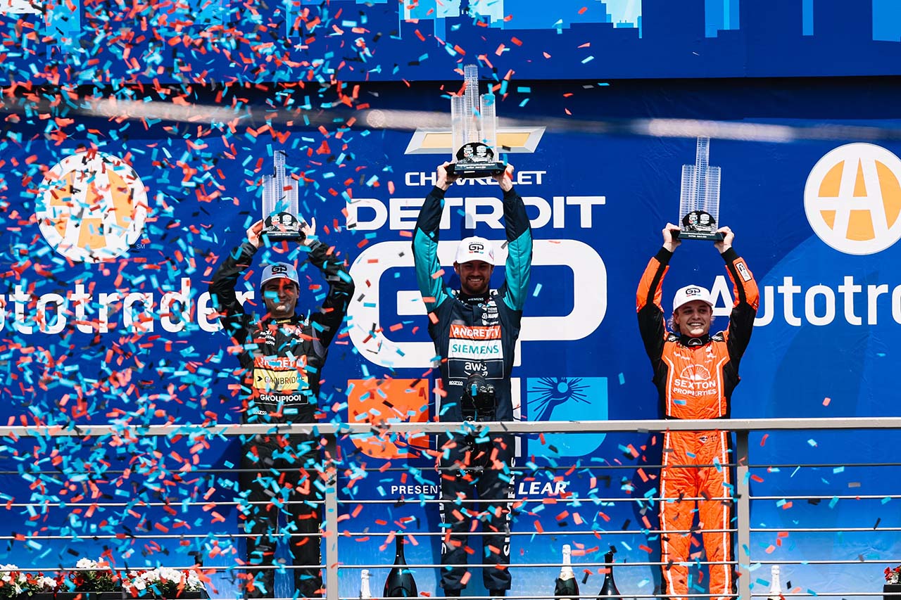 【順位結果】2025年NTTインディカー・シリーズ第7戦デトロイト　決勝