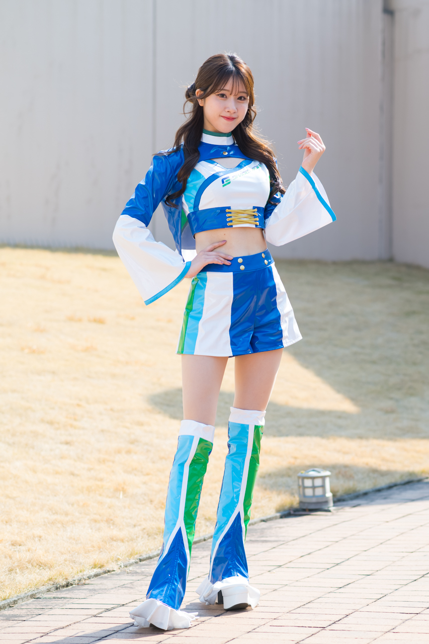 SUGOサーキットクイーンからレースクイーンに転身した長坂有紗「5年目の先輩として経験を伝えていきたい」【2025RQインタビューVol.08】