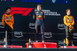 マックス・フェルスタッペン、ランド・ノリス、オスカー・ピアストリ