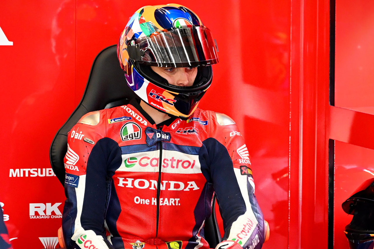 ホンダ、ルカ・マリーニの第8戦アラゴンGP欠場を正式発表。代役は立てず／MotoGP