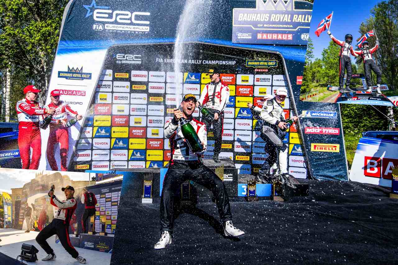 超高速グラベル戦もトヨタGRヤリス・ラリー2が制覇。アイヴィン・ブリニルセンがシリーズ初優勝／ERC第3戦