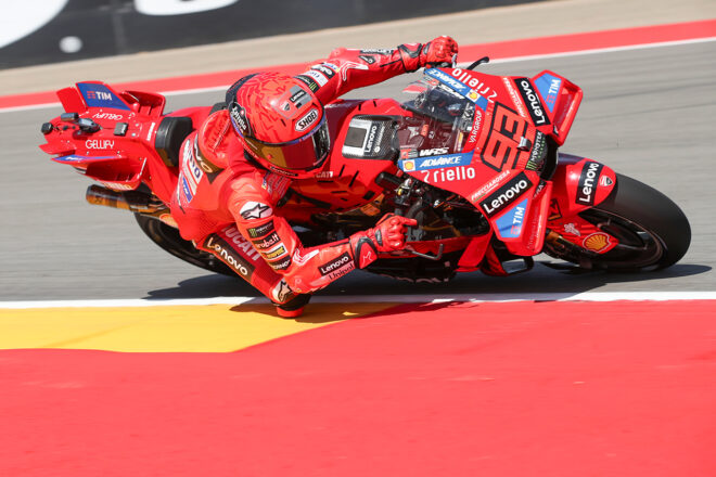 マルク・マルケスが盤石のトップタイム。ホンダのミルが4番手でQ2ダイレクトイン／第8戦アラゴンGP
