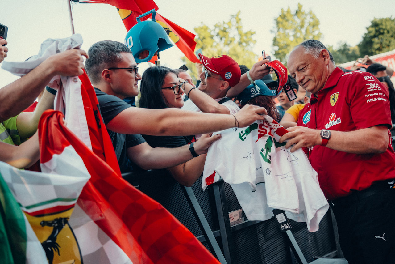 フェラーリのフレデリック・バスール代表