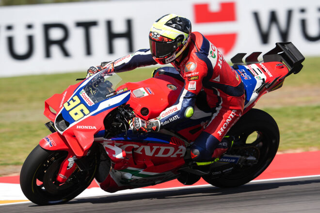 片翼で挑むホンダ。実質3番手発進に「トップ5は現実的な目標」とミル／第8戦アラゴンGP