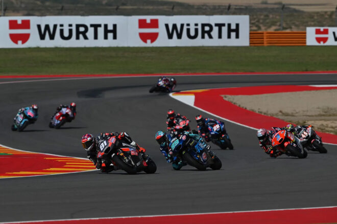 【順位結果】2025Moto2第8戦アラゴンGP 予選総合