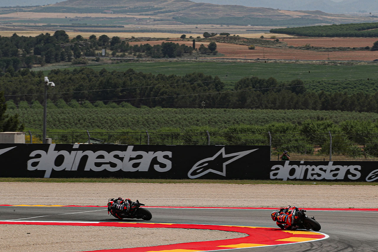 【順位結果】2025MotoGP第8戦アラゴンGP スプリントレース