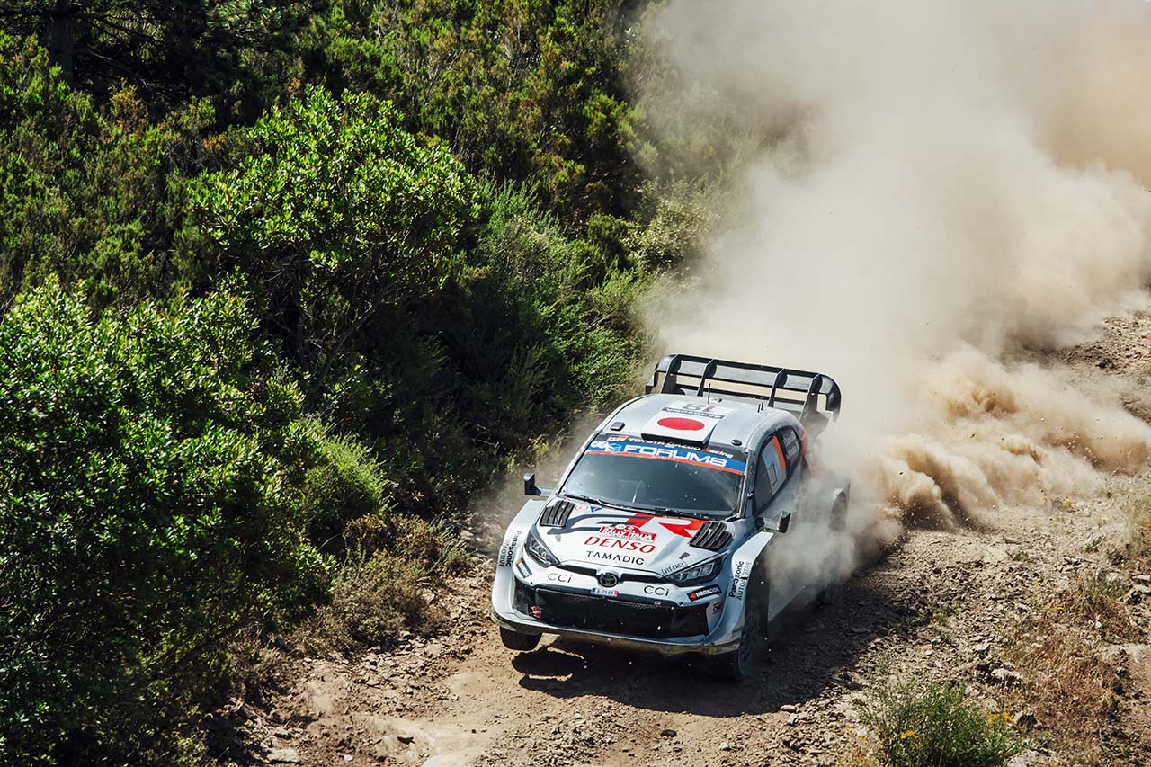 勝田貴元（トヨタGRヤリス・ラリー1）