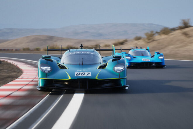 V型12気筒の咆哮とル・マン参戦マシンとほぼ同じ走行体験を提供。アストンマーティン、サーキット専用車『ヴァルキリーLM』を初公開