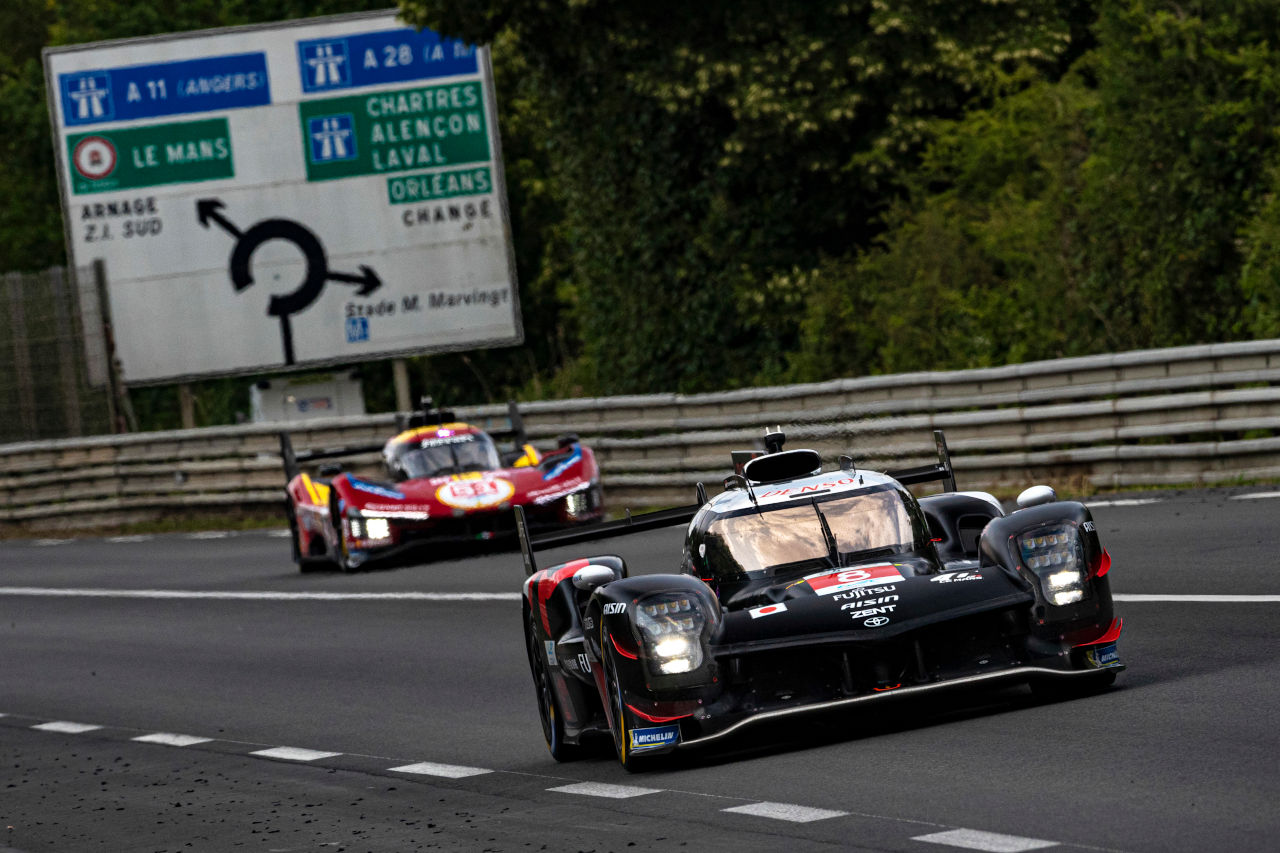 トヨタがル・マンのテストデーで最速タイム。平川亮「感触はとても良いですが、さらに改善できる」