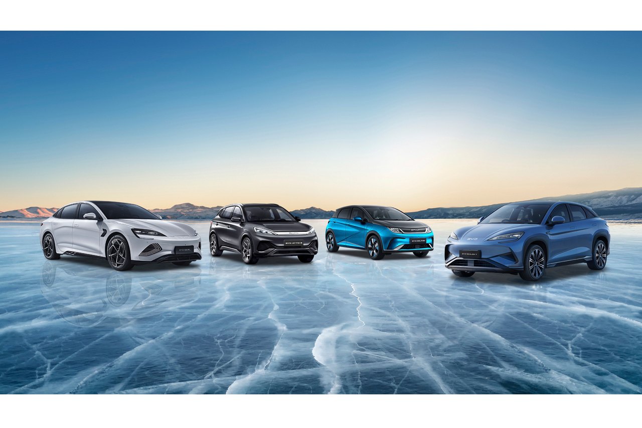 BYD、主力コンパクト『ドルフィン』に創業30周年記念の限定車“Grateful PINK”シリーズを設定