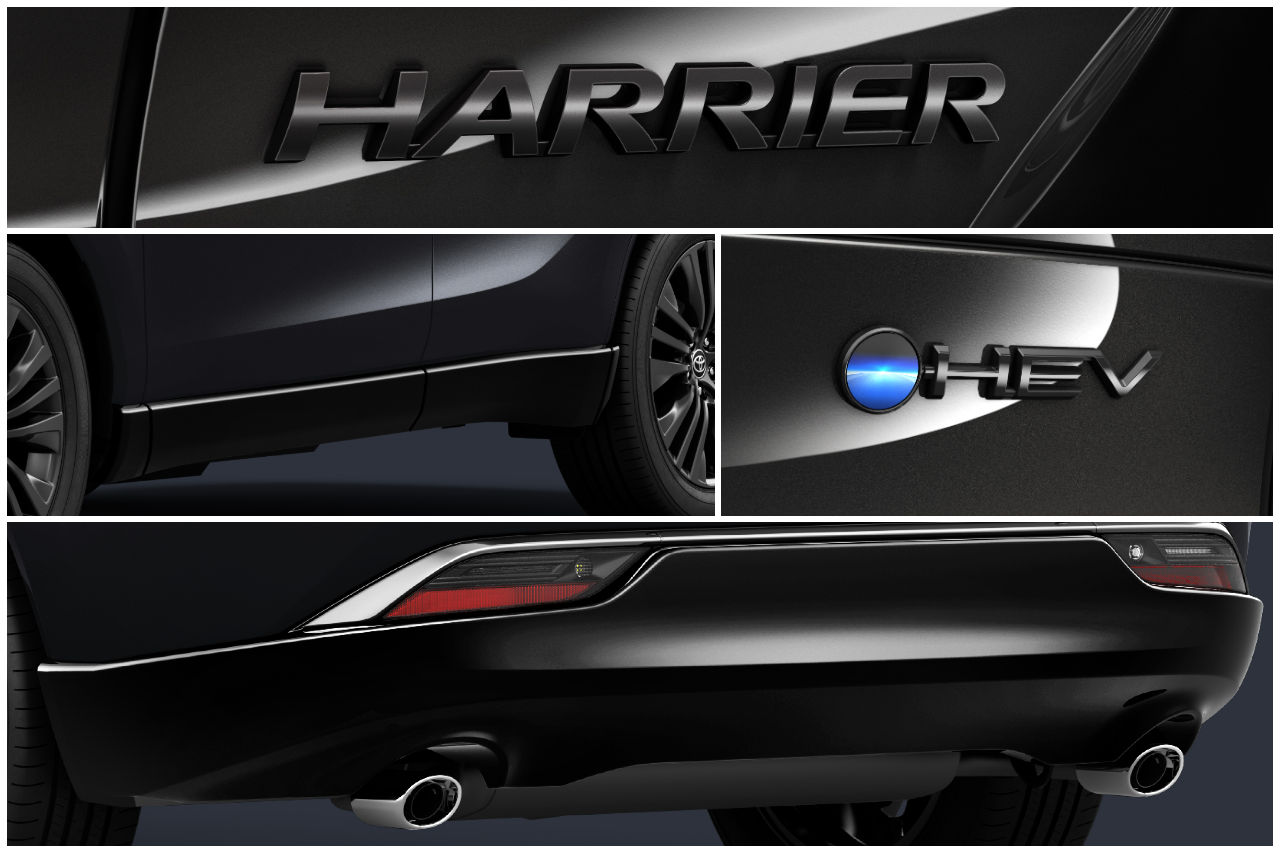 『トヨタ・ハリアー』が一部改良。ブラックアクセントで上質感を高めた特別仕様車“ナイト・シェード”も新設定