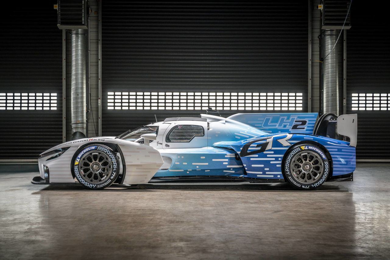 トヨタ、液体水素で走るプロトタイプ『GR LH2 Racing Concept』をル・マンで初公開