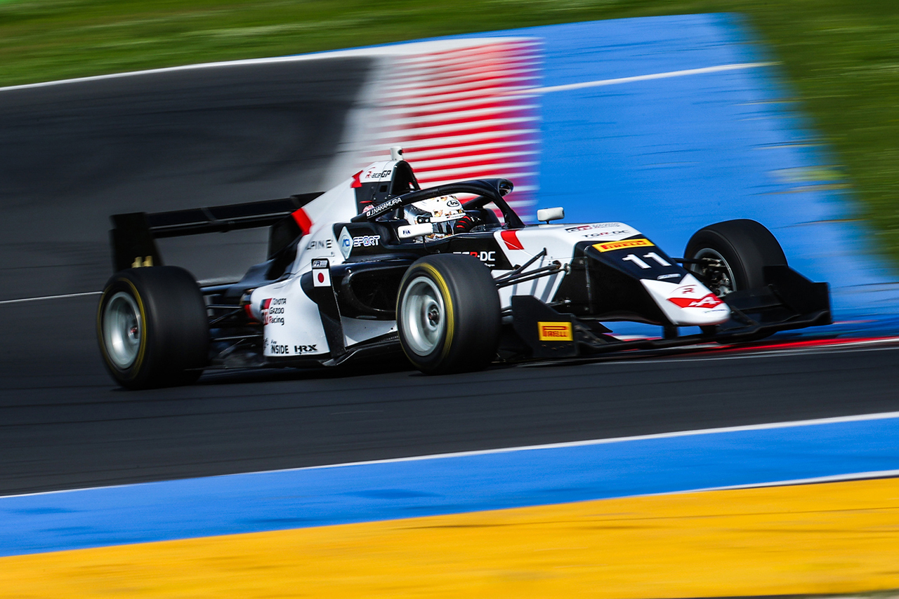 フォーミュラ・リージョナル欧州選手権（FRECA）に参戦する中村仁（R-ace GP）