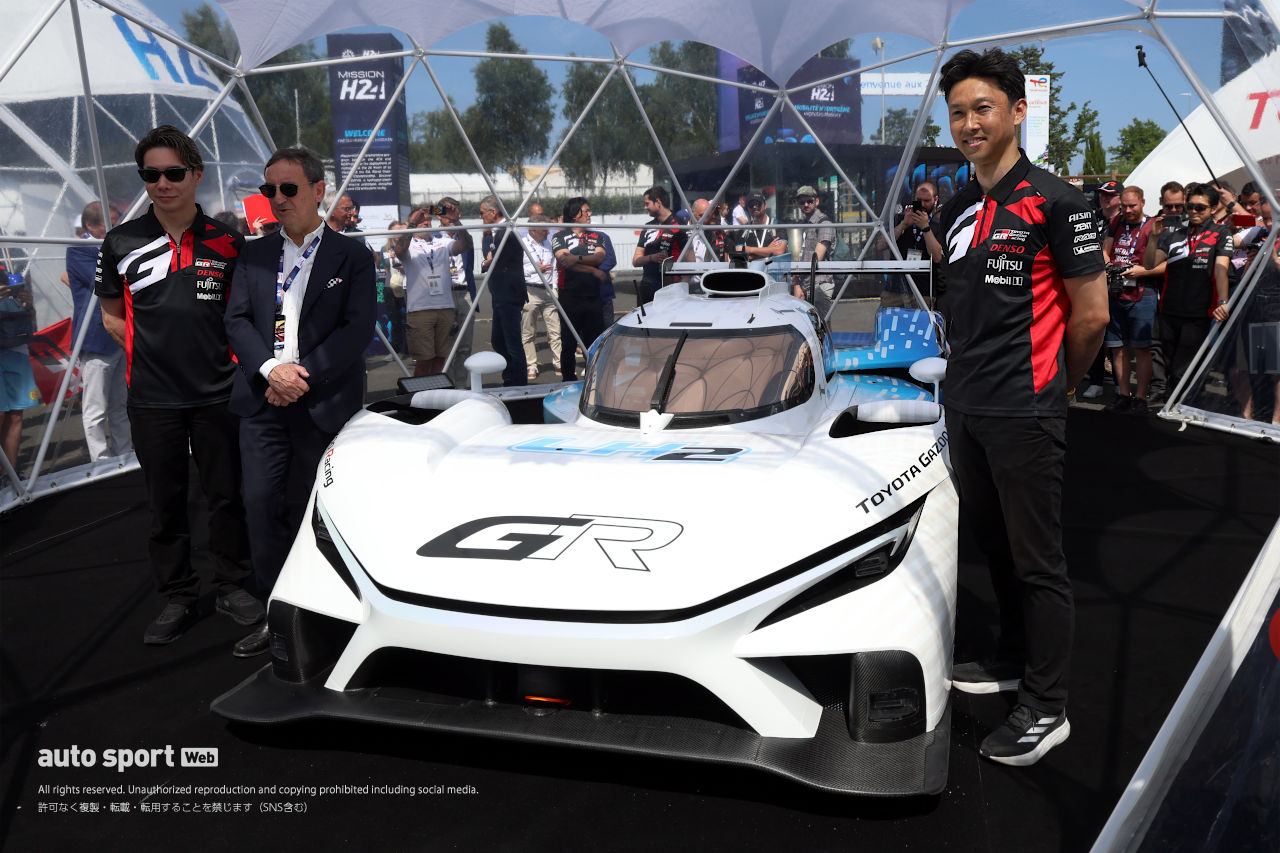 GR LH2 Racing Conceptで「水素の多くを学ぶ」と中嶋一貴TGR-E副会長。「課題を知るための第一歩」