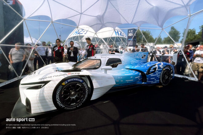 GR LH2 Racing Conceptで「水素の多くを学ぶ」と中嶋一貴TGR-E副会長。「課題を知るための第一歩」