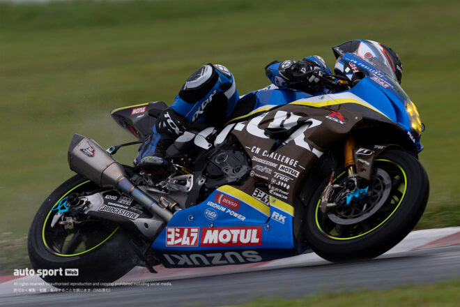 雨天のなか2025鈴鹿8耐合同テストがスタート。ザルコを初め海外勢も多数参加の初日はTeam HRCが最速