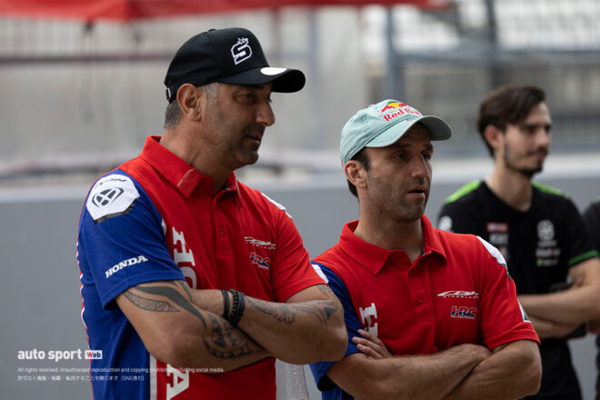 雨天のなか2025鈴鹿8耐合同テストがスタート。ザルコを初め海外勢も多数参加の初日はTeam HRCが最速