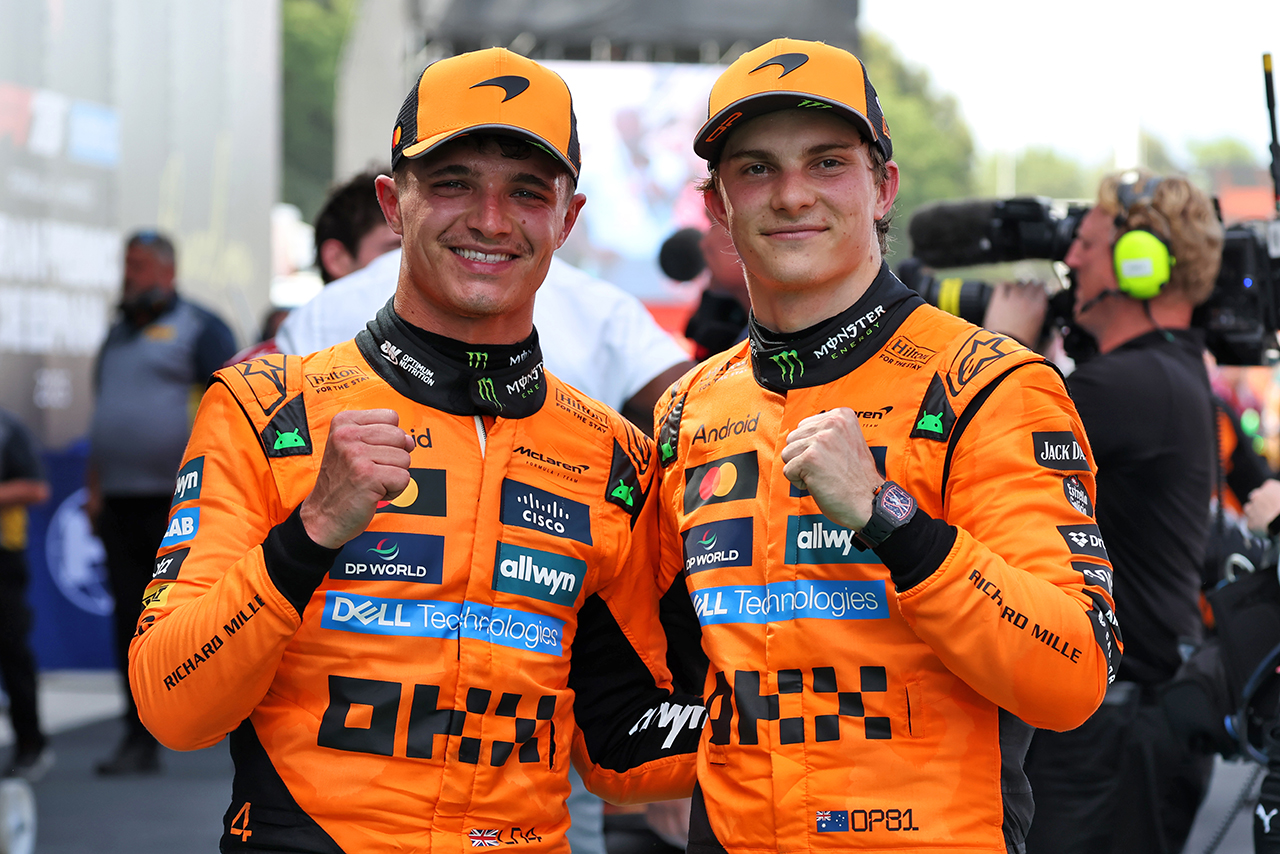 ランド・ノリス＆オスカー・ピアストリ（マクラーレン）