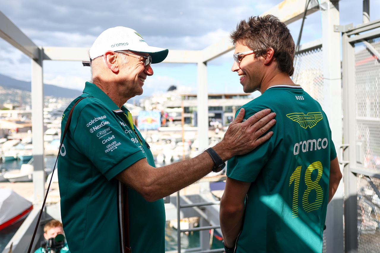 エイドリアン・ニューウェイとランス・ストロール（アストンマーティン）