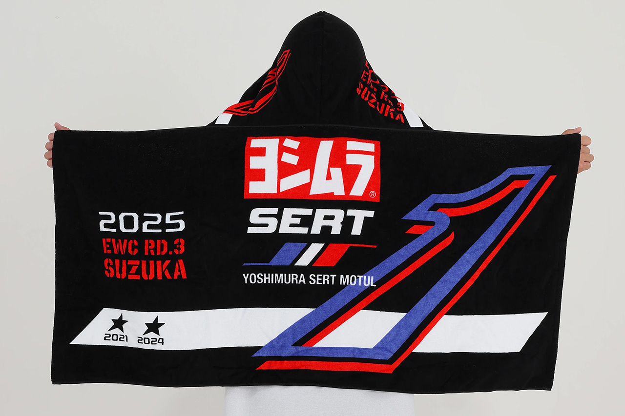 人気ブランド ヨシムラ、チャンピオンナンバー“1”を掲げた『2025鈴鹿8耐グッズ ロッド