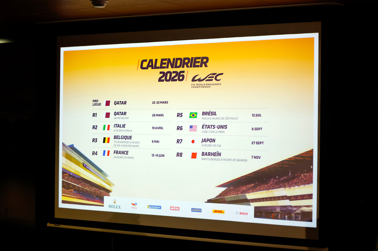 来季のWECは1カ月遅れで開幕へ。2026年カレンダーが発表、富士6時間は9月27日