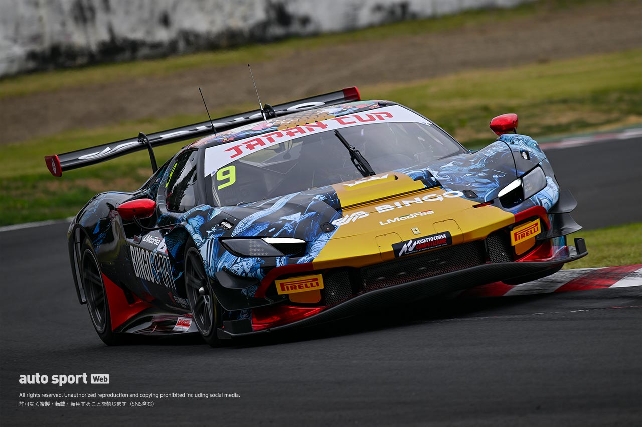 SROジャパンカップSUGOはTEAM UPGARAGE with ACRとBINGO RACING with LM corsaがポールを分け合う