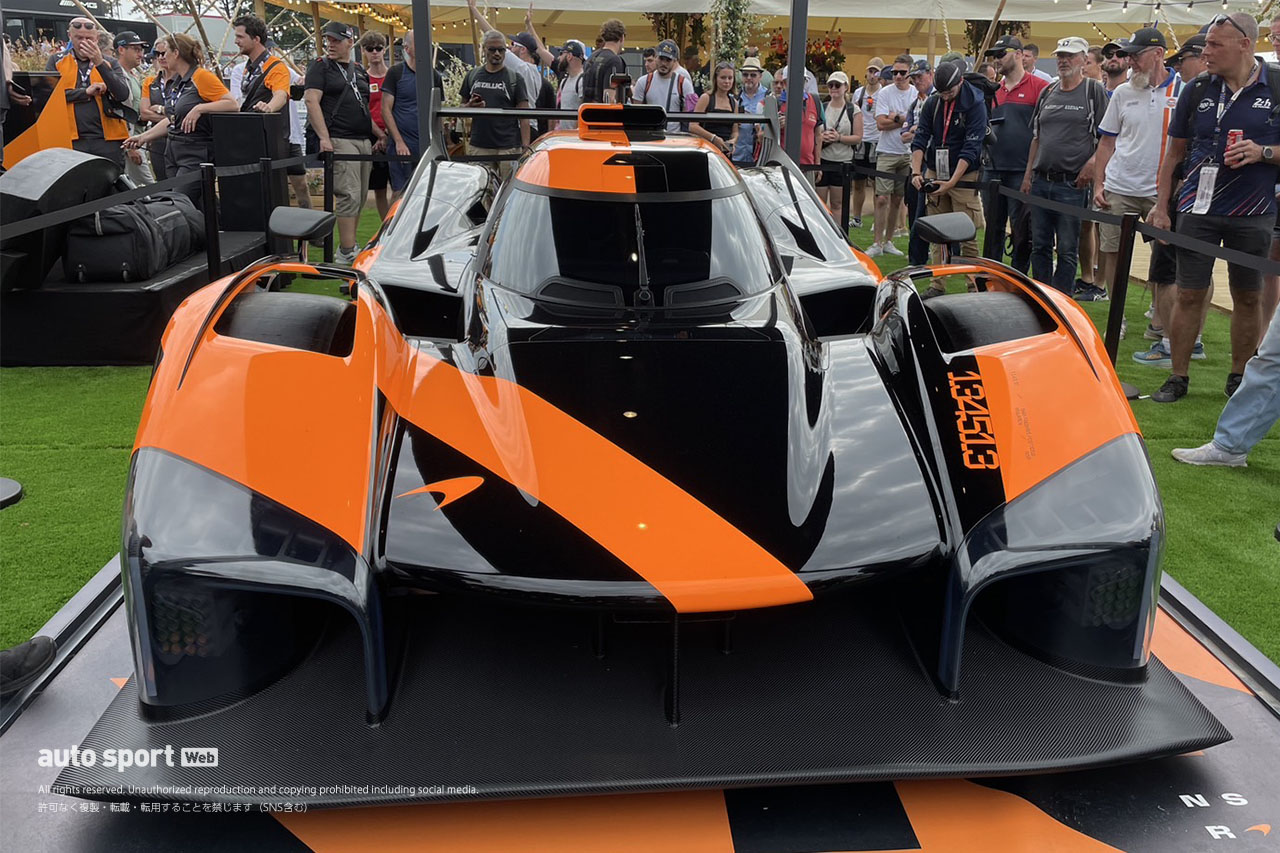 マクラーレン、ル・マンで新型LMDhマシンを公開。2027年にWECデビュー予定