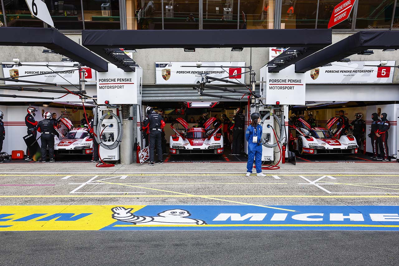 ポルシェ・ペンスキー・モータースポーツが走らせる3台の