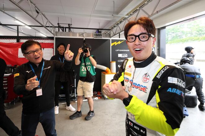 SROジャパンカップSUGOはTEAM UPGARAGE with ACRとBINGO RACING with LM corsaがポールを分け合う