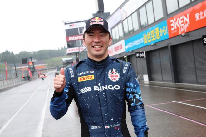 SROジャパンカップSUGOはTEAM UPGARAGE with ACRとBINGO RACING with LM corsaがポールを分け合う