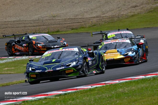 SROジャパンカップ第1ラウンドSUGOはレース1はBINGO RACING with LM corsaが、レース2はMax Racingが制す