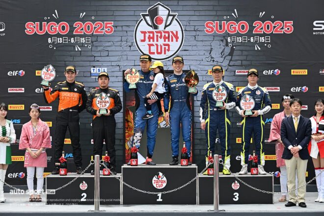 SROジャパンカップ第1ラウンドSUGOはレース1はBINGO RACING with LM corsaが、レース2はMax Racingが制す