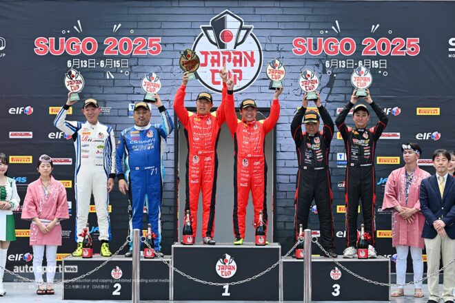 SROジャパンカップ第1ラウンドSUGOはレース1はBINGO RACING with LM corsaが、レース2はMax Racingが制す