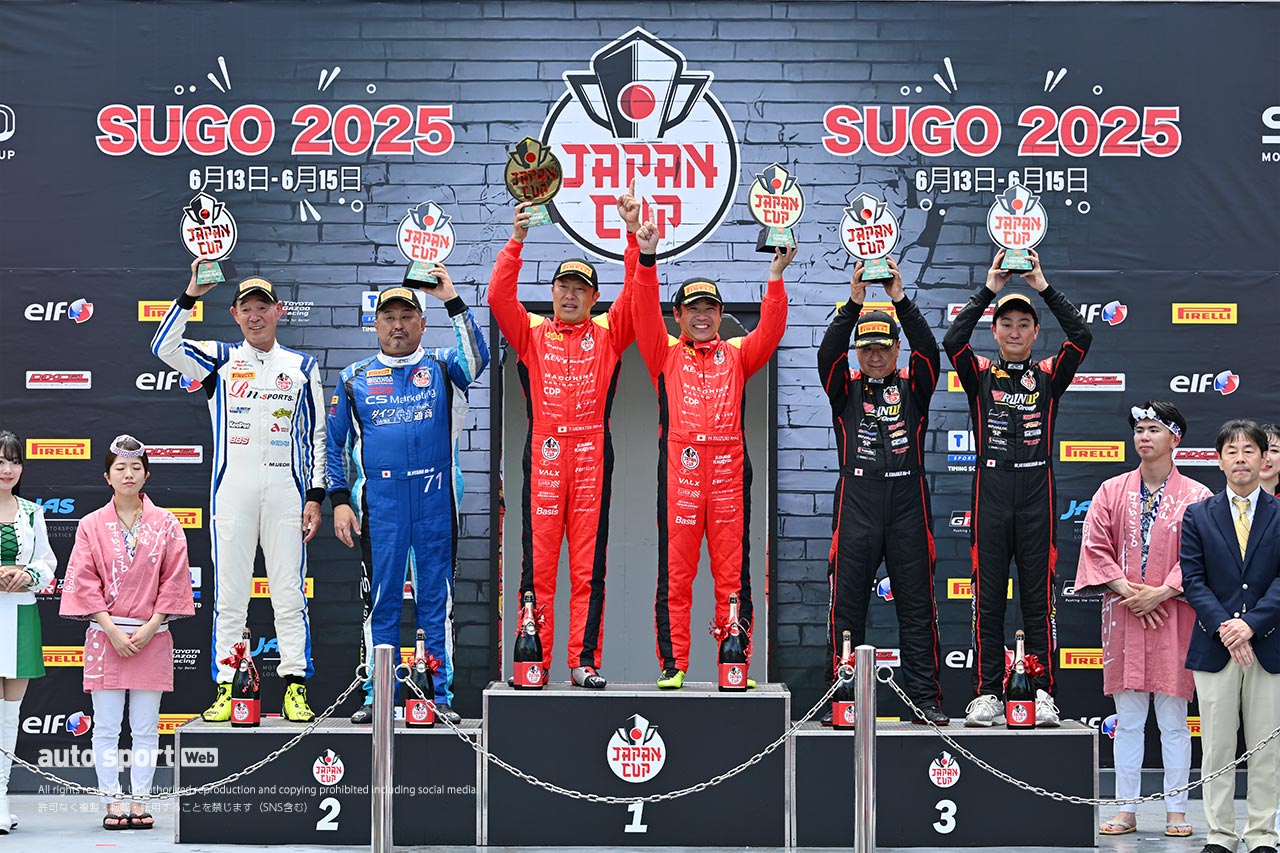 SROジャパンカップ第1ラウンドSUGOはレース1はBINGO RACING with LM corsaが、レース2はMax Racingが制す