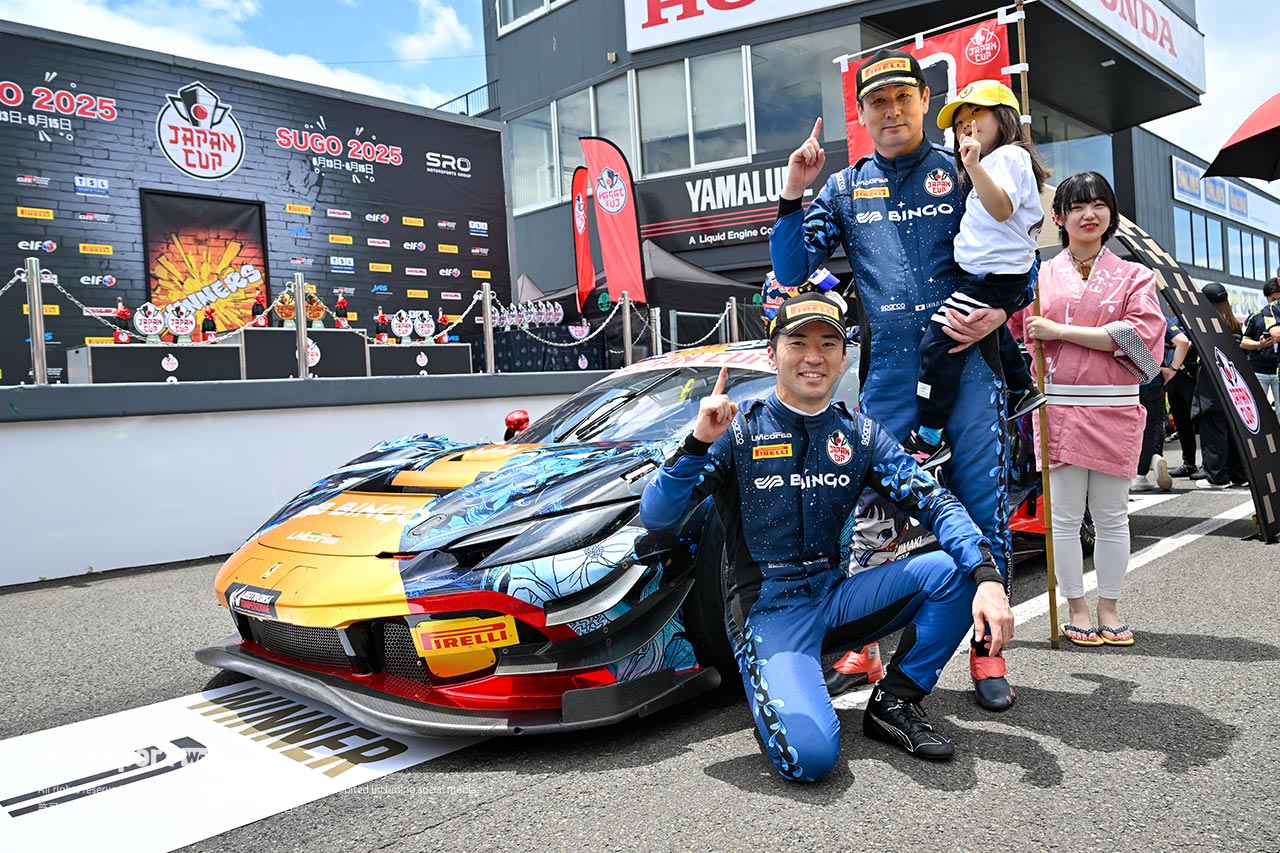 SROジャパンカップ第1ラウンドSUGOはレース1はBINGO RACING with LM corsaが、レース2はMax Racingが制す