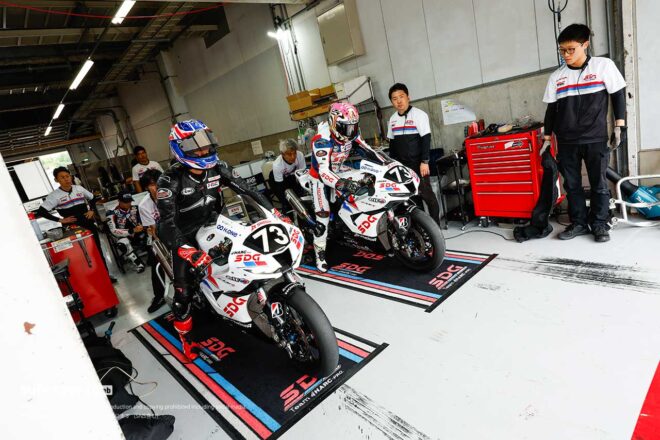 SDG HARC-PRO.の國井勇輝がハイペースで走行「Moto2で抱えている課題が分かったかもしれない」／鈴鹿8耐合同テスト