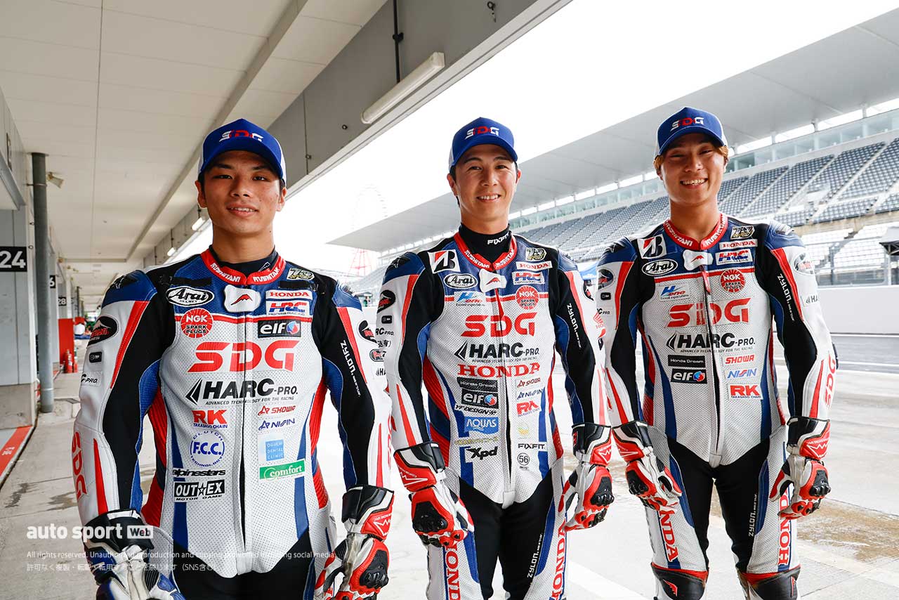 SDG HARC-PRO.の國井勇輝がハイペースで走行「Moto2で抱えている課題が分かったかもしれない」／鈴鹿8耐合同テスト