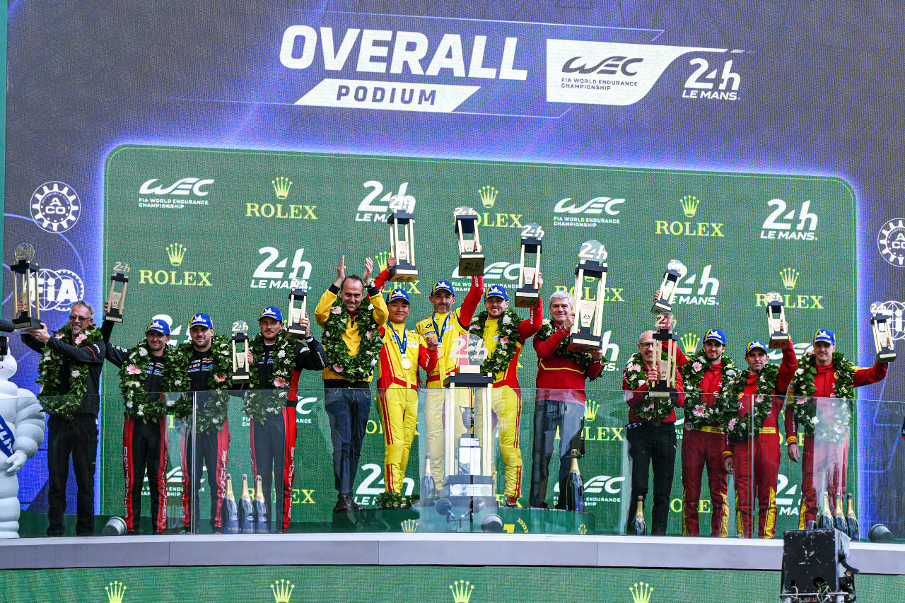 【ポイントランキング】2025年WEC第4戦ル・マン終了時点