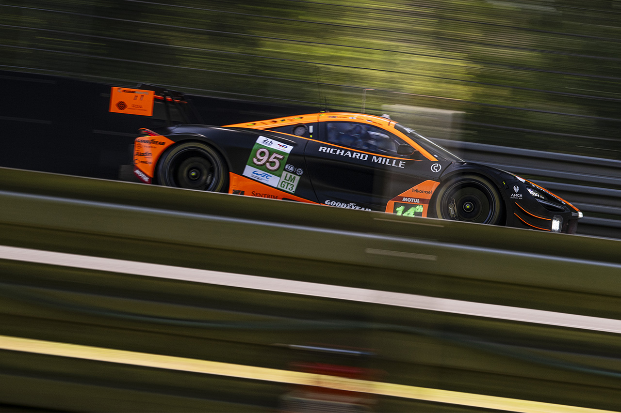 95号車マクラーレン720S LMGT3エボ（ユナイテッド・オートスポーツ）