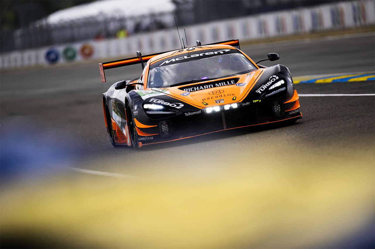 95号車マクラーレン720S LMGT3エボ（ユナイテッド・オートスポーツ）