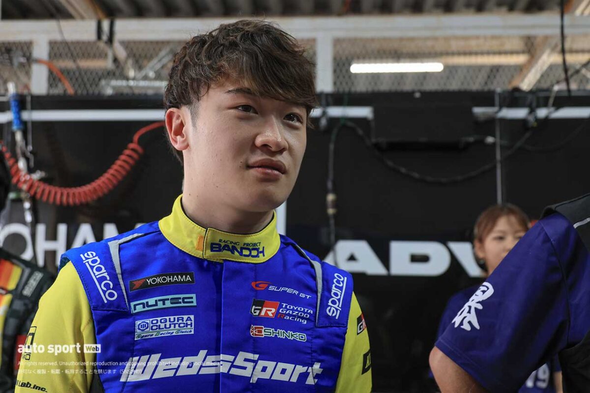 阪口晴南（WedsSport ADVAN GR Supra）