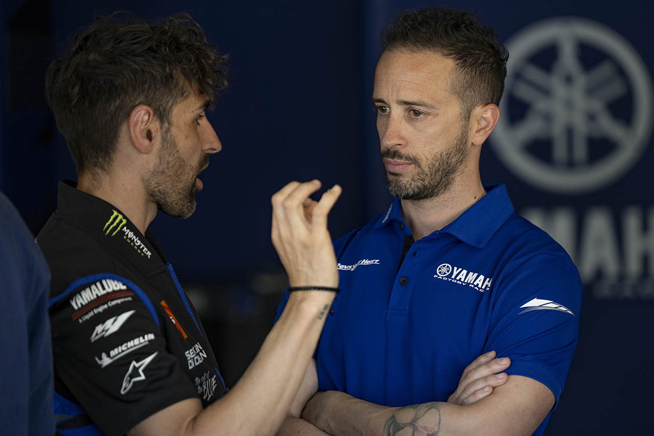 ヤマハ・ファクトリー・レーシングのテストライダー兼ライダーパフォーマンスアドバイザーに就任したアンドレア・ドヴィツィオーゾ