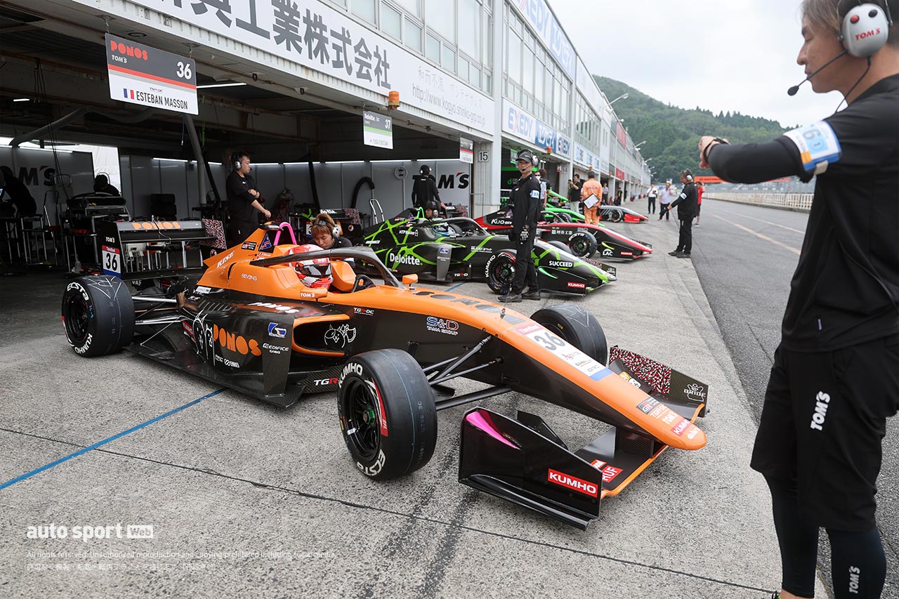 全日本スーパーフォーミュラ・ライツ選手権第3大会岡山は野村勇斗がダブルポール獲得。第8戦では2番手に三井優介がつける