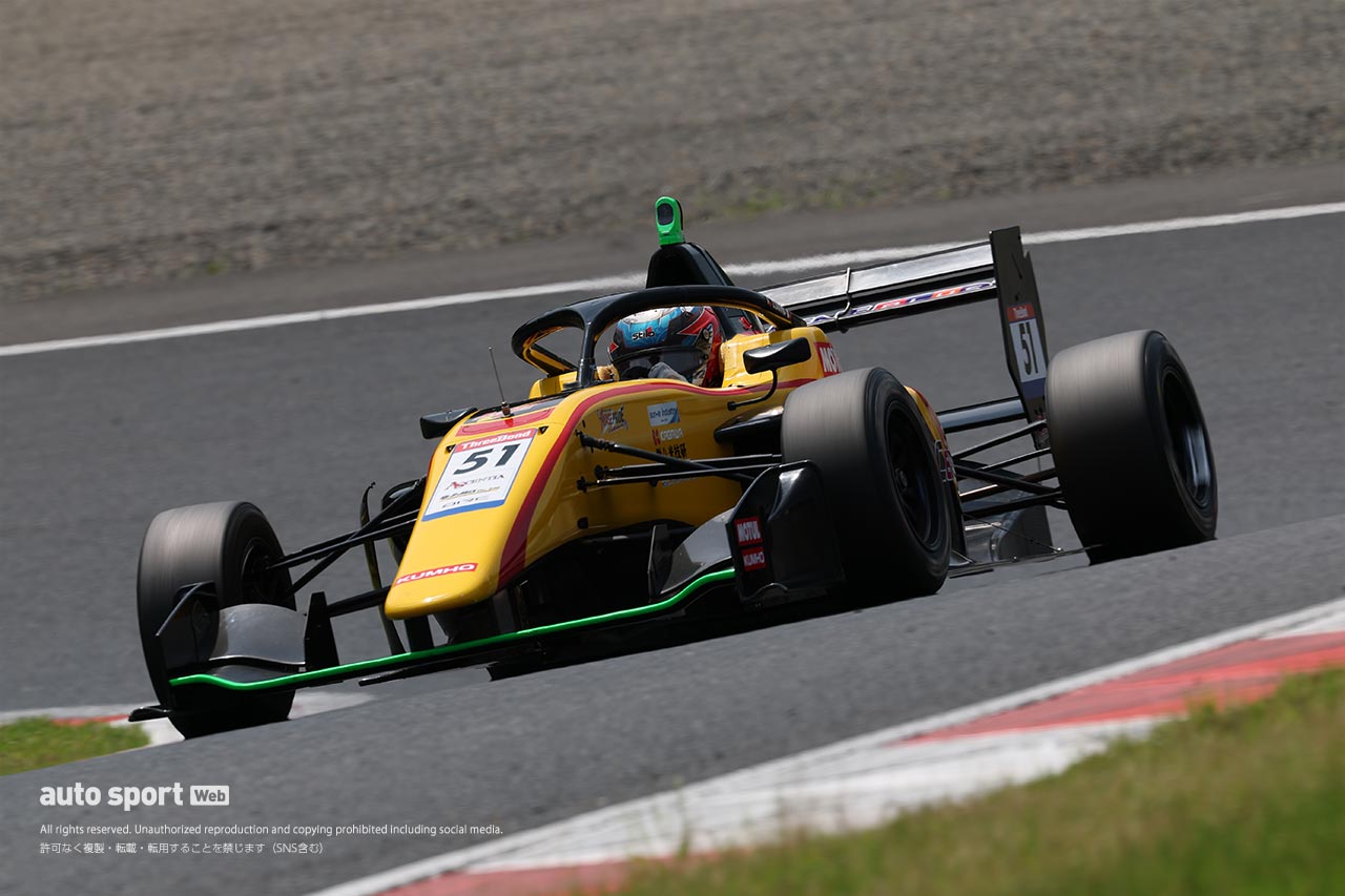 全日本スーパーフォーミュラ・ライツ選手権第3大会岡山は野村勇斗がダブルポール獲得。第8戦では2番手に三井優介がつける