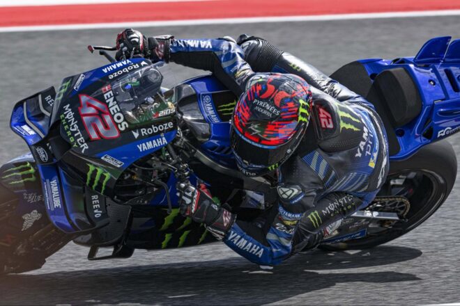 クアルタラロ、転倒で肩脱臼するも初日5番手「午前中はマシンに苦戦」のリンスも予選Q2発進／第9戦イタリアGP