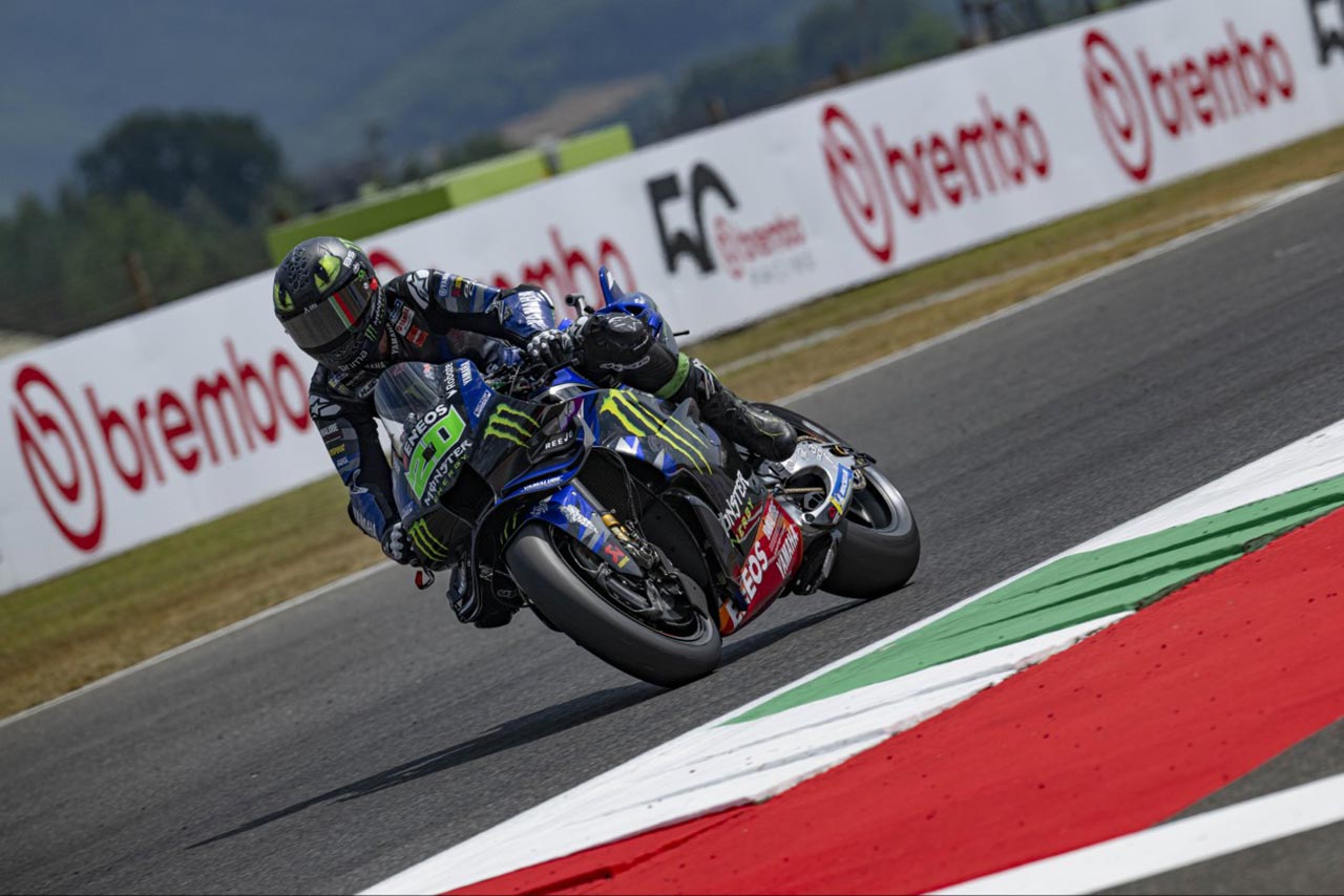 クアルタラロ、転倒で肩脱臼するも初日5番手「午前中はマシンに苦戦」のリンスも予選Q2発進／第9戦イタリアGP