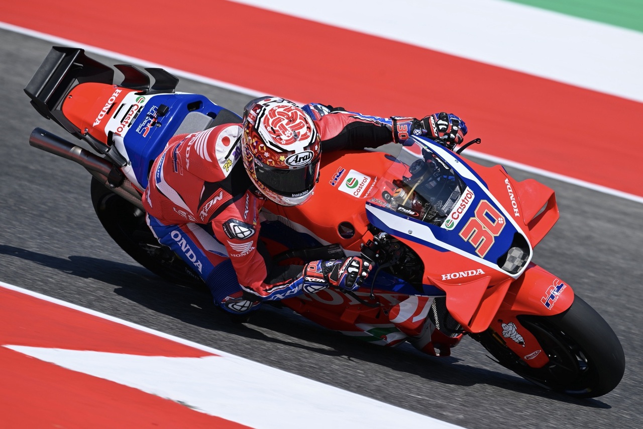 中上貴晶（ホンダHRCカストロール）／2025MotoGP第9戦イタリアGP